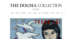 Desktop Screenshot of dogmacollection.com